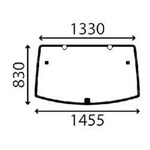 szyba do ciągnika John Deere - tylna AL212195 (4540)