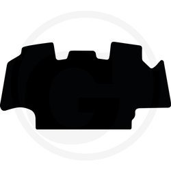 mata podłogowa, wykładzina welur do ciągnika New Holland T8 (wersja Spar)