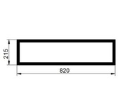 szyba do ładowarki Genie - tylna dolna 07.0740.0074GT (4795)