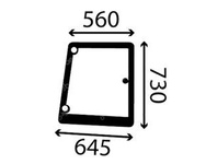szyba Case, Ford, New Holland - boczna prawa 5182188 (1258)