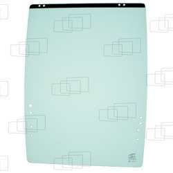 szyba dźwig Liebherr - przednia kabiny operatora (3553)