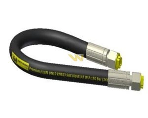 Przewód hydrauliczny 180 bar gwint M18x1.5 proste L-2200mm DN10-1SN 18MPa Waryński