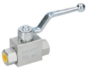 Zawór kulowy hydrauliczny dwudrożny 25 MPA 1/4"