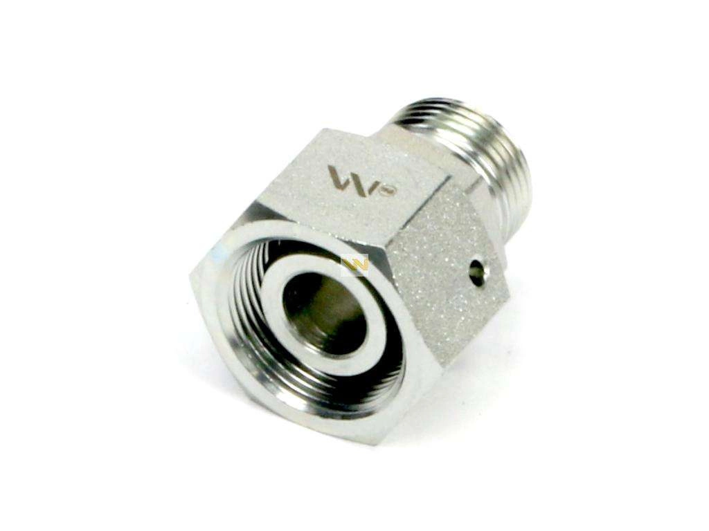 Złączka hydrauliczna metryczna AB (XKOR) A-M45x2 35L / B-M36x2 22L Waryński