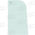 szyba Komatsu - boczna prawa przednia 2A1-54-15550 (5061)