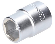 Nasadka sześciokątna 3/4". 22 mm. DIN 3124. Waryński