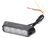 lampa ostrzegawcza strobo 4xLED 12/24V L2298-ALR Kamar