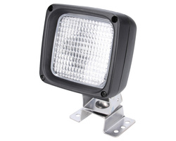 lampa robocza halogenowa 100x100mm WESEM z uchwytem omega i wyłącznikiem LKR5.39901