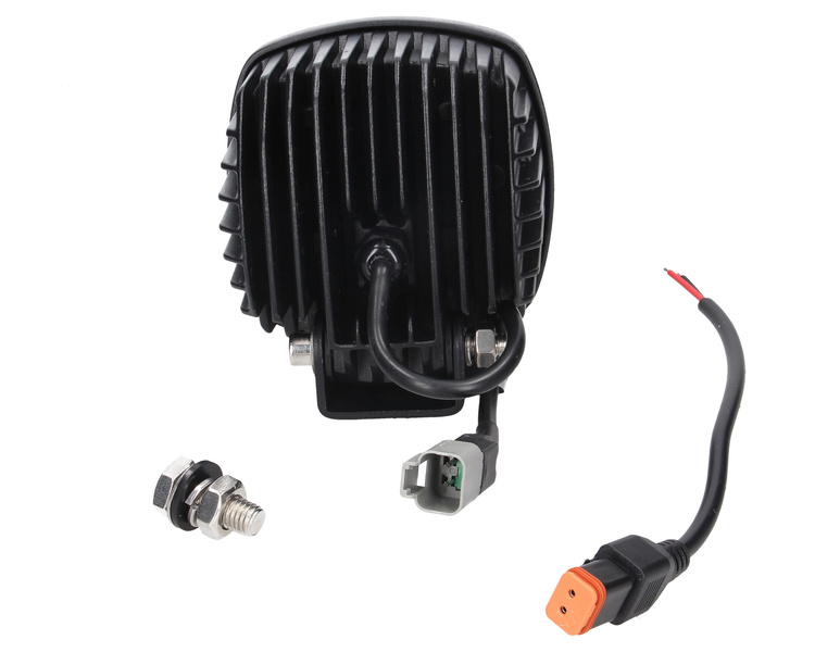 lampa robocza LED 50W MOCNA 6900lm CAT, John Deere Case, Komatsu wiązka rozproszona 90 stopni