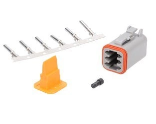 przeciwzłącze, wtyczka deutsch DT06-6S 6 pin WESEM A.07131