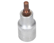 Nasadka 1/2" wielozębna SPLINE M6 MJW