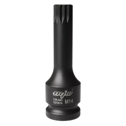 Nasadka udarowa trzpieniowa 1/2" długa SPLINE M14 MJW