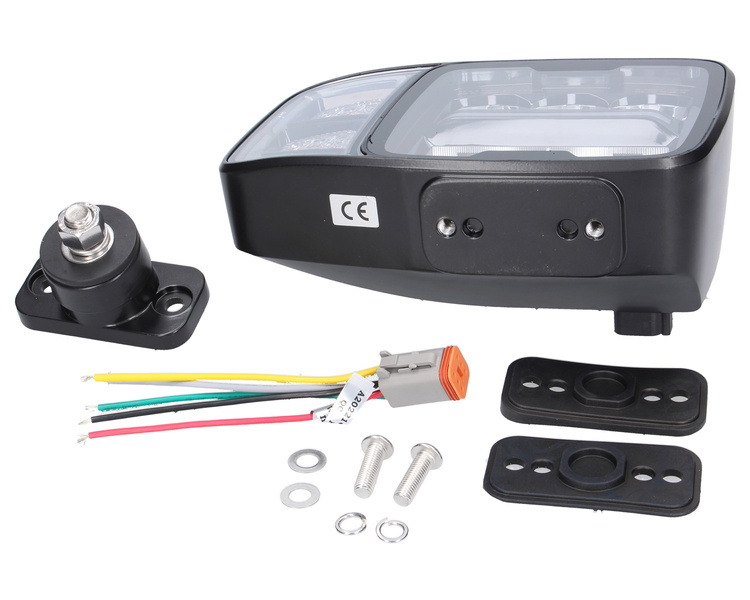 lampa do jazdy dziennej LED prawa do koparki, ładowarki uniwersalna HC CARGO