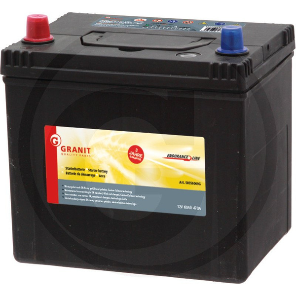 akumulator 12V 60Ah 470A GRANIT ENDURANCE 58556069G