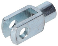 końcówka widełkowa siłownika gazowego M8, 16mm, fi 8mm