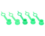 Osłonka smarowniczki M6 kolor zielony TEGER 5 szt