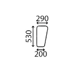 szyba Deutz-Fahr - przednia dolna 02371944