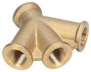 czwórnik rozdzielacz pneumatyczny rozgałęźnik gwint 3/8"