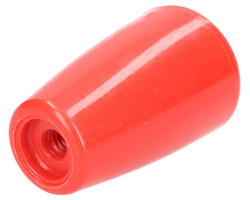gałka dźwigni wydłużona 42mm, M6 czerwona