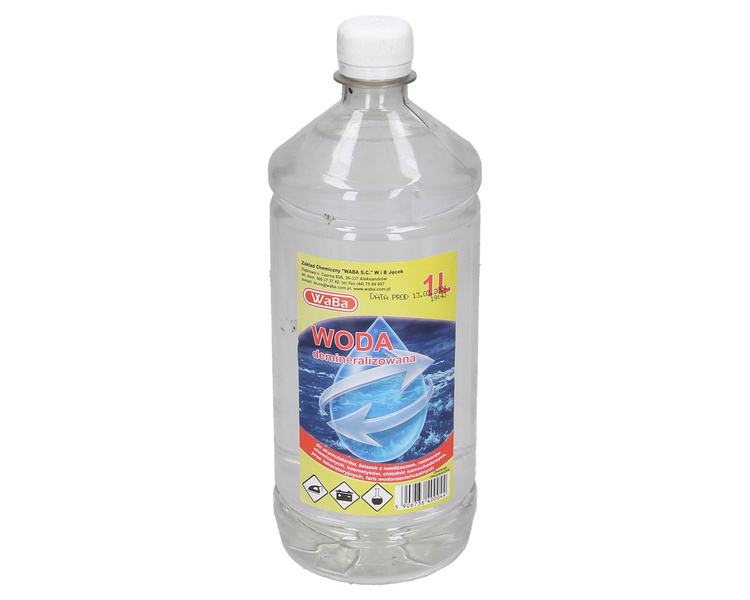Woda Demineralizowana WaBa 1L
