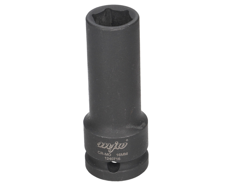  Nasadka udarowa 1/2" 6-kąt długa 16 mm MJW