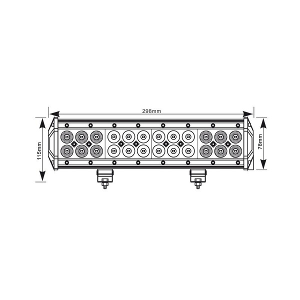 reflektor roboczy, lampa robocza LED 72W