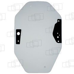 szyba miniładowarka CAT 2584071 - przednia (4717)