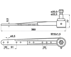 Główka kosy kombajnu John Deere AH21346