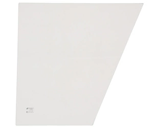 szyba do ciągnika C-360 kabina Szyszka Sapieżyn - drzwi dół ver.II (lewa, prawa) (801A)