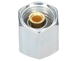 zakucie do przewodu fi 6mm M12x1,5 tekalan plastik