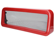 grill przedni górny z siatką Case XL laminat 85639C1, 87718435