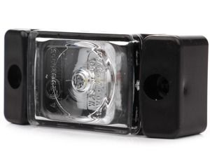 Lampa obrysowa LED 12 V - 24 V przednia biała