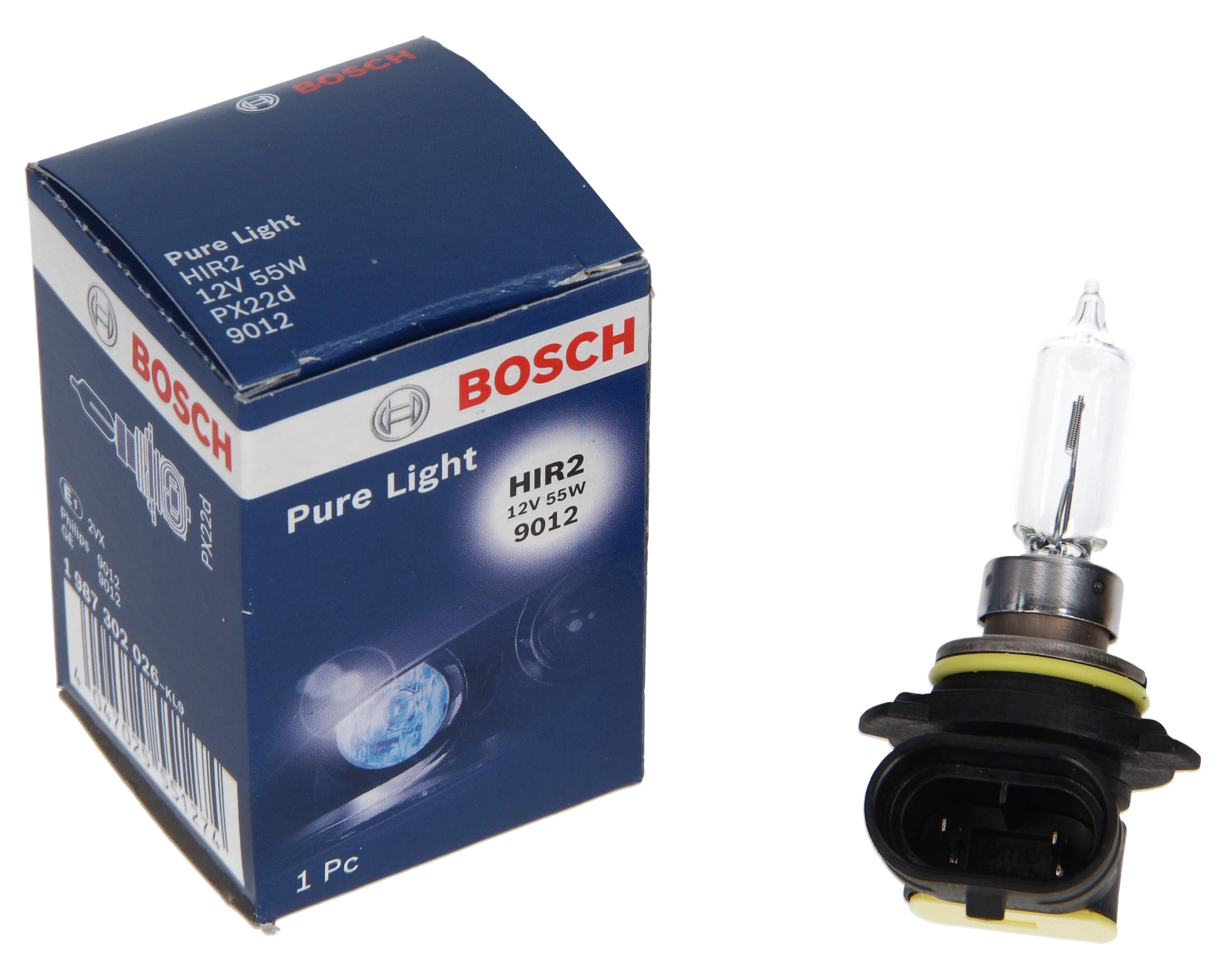 ar wka BOSCH 12V 55W PX22d 9012 HIR2 Pure Light Sklep Eszyby.pl