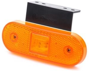 Lampa obrysowa LED 12 V - 24 V boczna