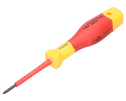 Wkrętak krzyżakowy PZ0 izolowany 60 mm VDE Waryński