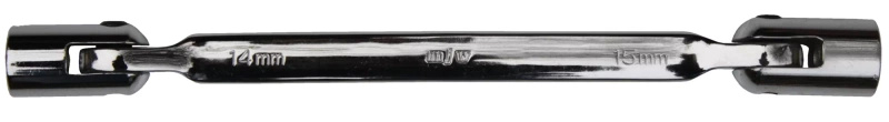 Klucz nasadowy przegubowo-przegubowy 14x15 mm MJW