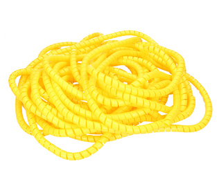 Osłona spiralna 13-18 żółta na wąż hydrauliczny