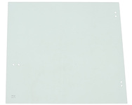 szyba do ciągnika John Deere - boczna zielona L38309 (2569)