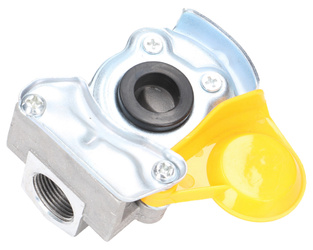 Złącze pneumatyczne powietrza twarde do przyczepy M22x1,5 żółte