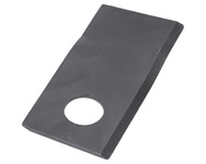 Nóż, nożyk kosiarka lewy 94x48x3mm otwór 19 zastosowanie 570409 Niemeyer Kverneland WARYŃSKI