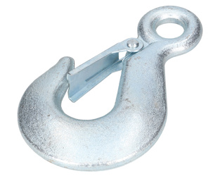 Hak oczkowy z uchem 34mm z zabezpieczeniem 1000kg