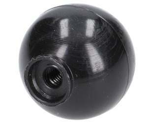 gałka dźwigni fi 32mm, M6 czarna
