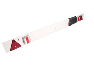 Zestaw lamp na belce 1830 mm z trójkątem odblaskowym przewód z wtyczką12m