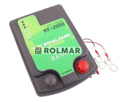 Elektryzator 2J bateryjno-sieciowy RF-2000 z zasilaczem ROYAL FARM