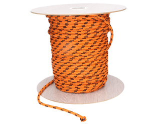 Lina linka pleciona polipropylenowa sznur z rdzeniem 8 mm 1m