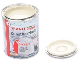 lakier, farba do maszyn RAL 1013 perlista biel 1l Wilckens Granit
