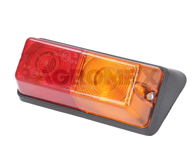 Lampa FP209 tylna prawa plastik MTZ/T-25 156x72x98mm