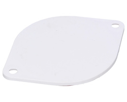 Odblask okrągły przykręcany czerwony Waś 32