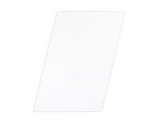 szyba do ciągnika C-360M kabina w ramkach z rury kwadratowej - drzwi góra (lewa, prawa) (147)