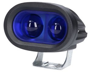 Lampa robocza LED niebieska na belkę opryskiwacz 800Lm 100m